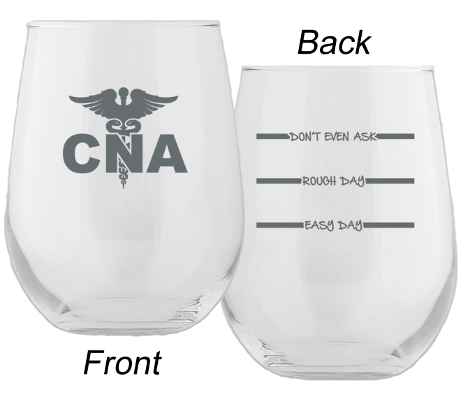 Set of 2 CNA Stemless glasses