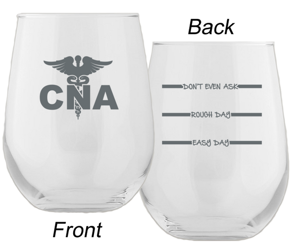 Set of 2 CNA Stemless glasses