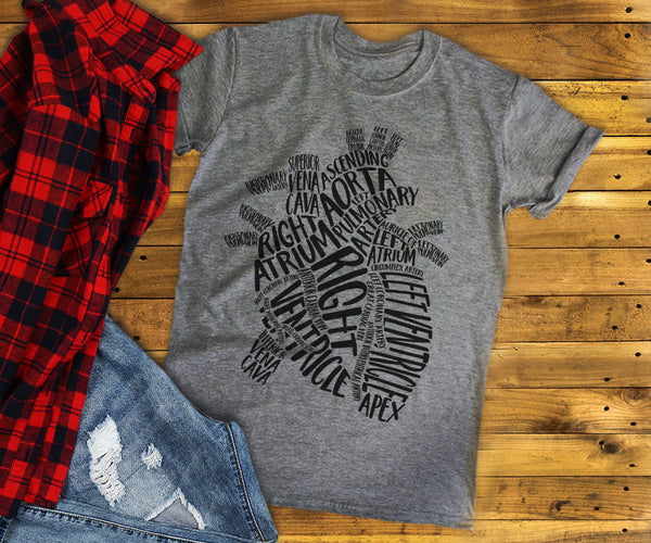 Anatomical Heart T-Shirt