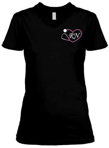 Embroidered Monogrammed RN Shirt
