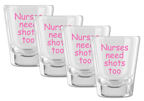 Set of 4 Shot Glasses