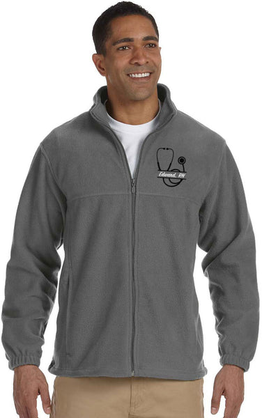Embroidered Stethoscope Fleece w/ Name & Title